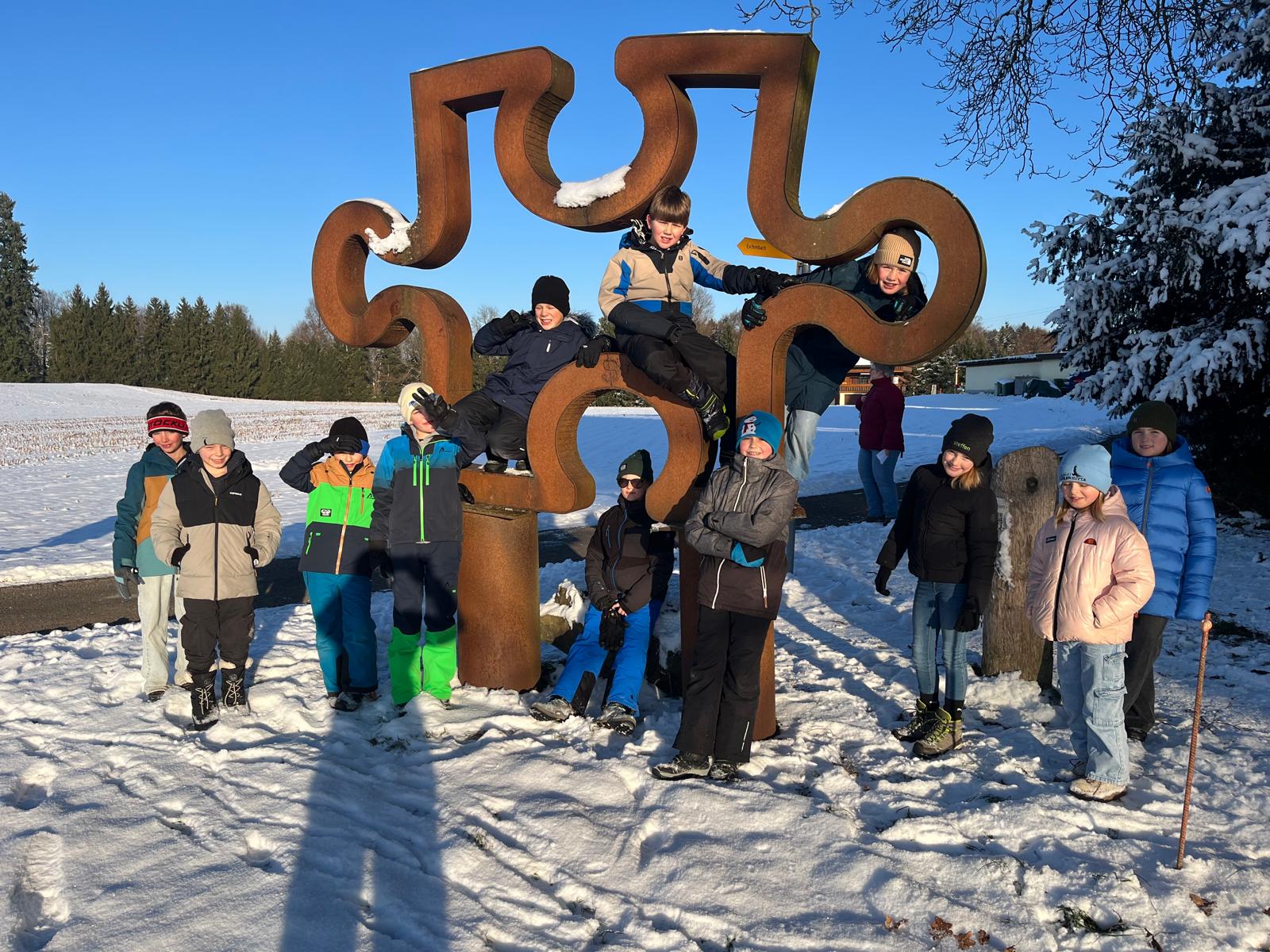 Versöhnungsweg 4. Klässler Eschenbach